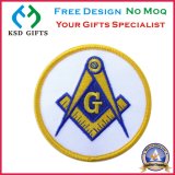 Stock Freemason Masonic Embroidery Patch, Garment Accessories