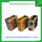 Customized Printing Fashion Bags Carrier Gift Bag Shopping Handbags Kraft Paper Bag