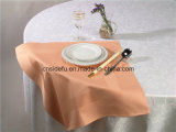 100% Cotton Satin Band Damask Table Napkin for Hotel or Restaurant