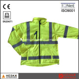 TPU Waterproof Fleece Wear Reflective Safety Jacket