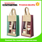 OEM Custom Wholesale Fabric Wine Bottle Gift Packing Bag