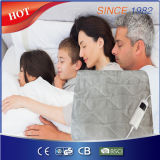 EU Market 220-240V Comfortable Soft Fleece Electric Over Blanket