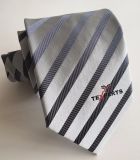 Fashion High Quality Sbright Colored Tripe Woven Polyester Necktie (L057)