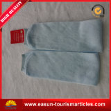 Simple Deisign Plain Color Disposable Polyester Cotton Socks