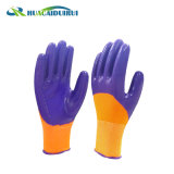 Ce Stander 13G Construction 3/4 Coated Polyestet Nitrile Working Safety Gloves