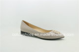 Hot Sale Fashion Comfort Flat Leather Ladies Shoes