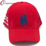 Red Cotton Running Baseball Hat for Sport