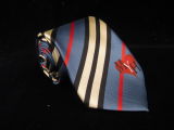 100% Silk/Polyester Custom Logo Tie