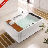 Fashionable Corner Air Jet Bathtub with Apron for Two Person (SF5A006)