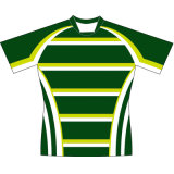 Sublimated Rugby Uniform T Shirt with Logos