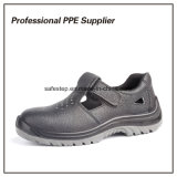 Genuine Leather Summer Breathable Safety Shoes