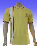 Yellow Fashion Golf Shirt