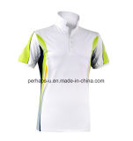 Custom Badminton Polo Shirt with Microfiber Material
