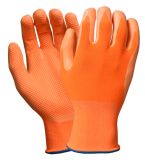 Latex Coating Palm Good Grip Anti-Abrasion Safety Work Gloves
