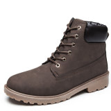 Waterproof Fashion Boots for Men Women, Work Boots Winter Boots Leather Boots