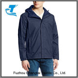 Men's Watertight Front-Zip Hooded Rain Jacket