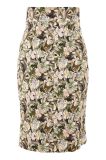 2017 New Designs Women Floral Print Pencil Skirt Wholesale