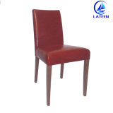 China PU Cushion Imitation Wood Commercial Furniture for Dining Chair