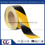 Factory Hazard Warning Yellow and Black Stripe Reflective Tape (C3500-S)