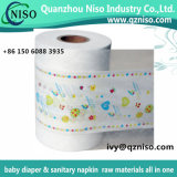 Raw Materials Laminated PE Film Nonwoven for Baby Diaper Backsheet (LS-T45)