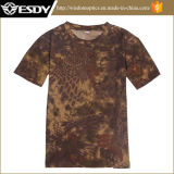 Tactical Hunting Breathable Quick Dry Camouflage Round Neck T-Shirt