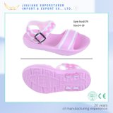 Trendy Pink EVA Girls Sandals with Buckle Strap