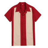 OEM/ODM/Drop Shipping Latest Men's Dress Shirt Custom Cotton Bowling Shirt