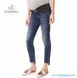 New Design Women Maternity Denim Jeans with Heavy Fading by Fly Jeans