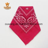 Custom Printed Handkerchief Bandana 100% Cotton