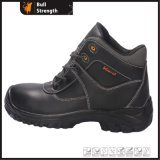 Ankle Industrial Leather Safety Shoe with Steel Toe&Midsole (SN5406)