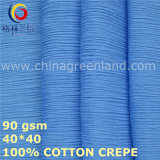Cotton Crepe Fabric for Woman Blouse Garment (GLLML427)