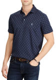 Classic Fit Soft-Touch Pock DOT Printing Polo Shirts Wholesale