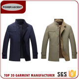 Mens Stand Collar Slim Fit Short Casual Jacket
