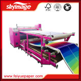 480mm*1.7m Oil Press Roll to Roll Heat Transfer Machine for Polyester Based Textiles