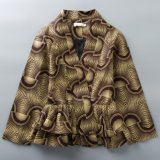 Custom Wax Print Fabric African Clothes Plus Size Women Jacket