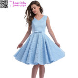 Lace Sleeveless Wedding Guest Knee Length Dress L36201