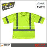 High Visibility Safety Short Sleeve Reflective T Shirt