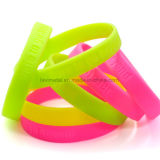 Wholesale Custom Silicone Rubber Wristband and Bracelet for Promotion