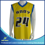Custom Made Sublimation Basketball Jerseys for Basketball Game Teams