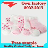 Newest Fashion Patten for Babies Tube Cotton Sock with High Quality