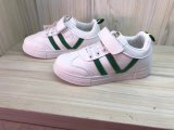 Well Fitting Children Stock Shoes PU Material