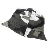 Summer Adventure Foldable 100% Cotton Bucket Hat with Trim