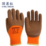 7 Gauge Terry Brushed Acrylic Safety Glove with Foam Latex Coated