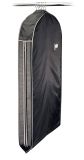 Collapsible Rolling Black Suit Garment Bag for Shirt and Coat