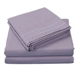 Fabrics Home Textiles 100% Microfiber Fabric Bed Sheet Set