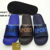 Men's Summer Beach Slip-on Slipper Outdoor Slipper PVC Slipper Sandal (HX16-7)