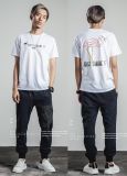 Cool Boys Fashion Print Round Neck Street T-Shirt