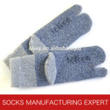 Men's Winter Wool Two Toe Sock