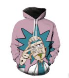 Cosmos Rick and Morty Sweatshirts Men Women Street Wear Hipster Pullovers Funny Scientist Rick 3D Print