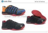 New Arrivals Lifting Sports Man Shoes with Leather Upper and Confortable MD Outsole